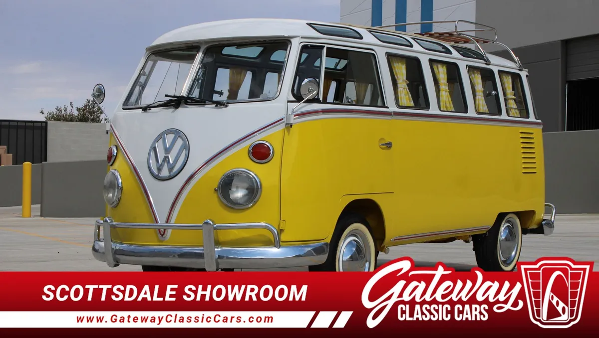 1963 Volkswagen Kombi Bus 23-Window Type 2 Conversion