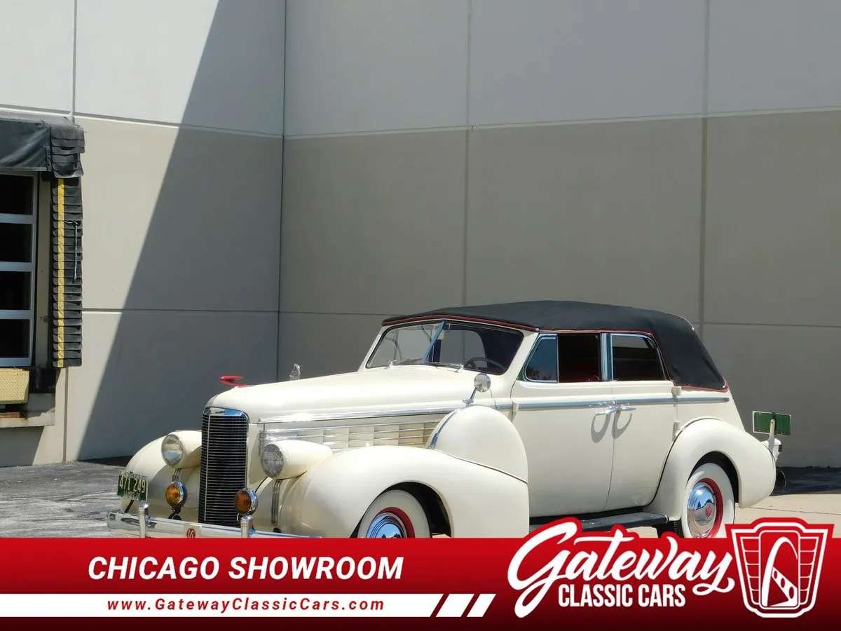 1938 LaSalle Series 50 4 Door Convertible
