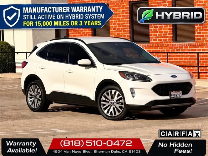 2022 Ford Escape Hybrid Titanium
