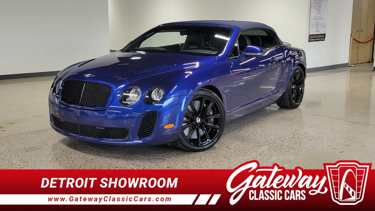 2011 Bentley Continental Supersports