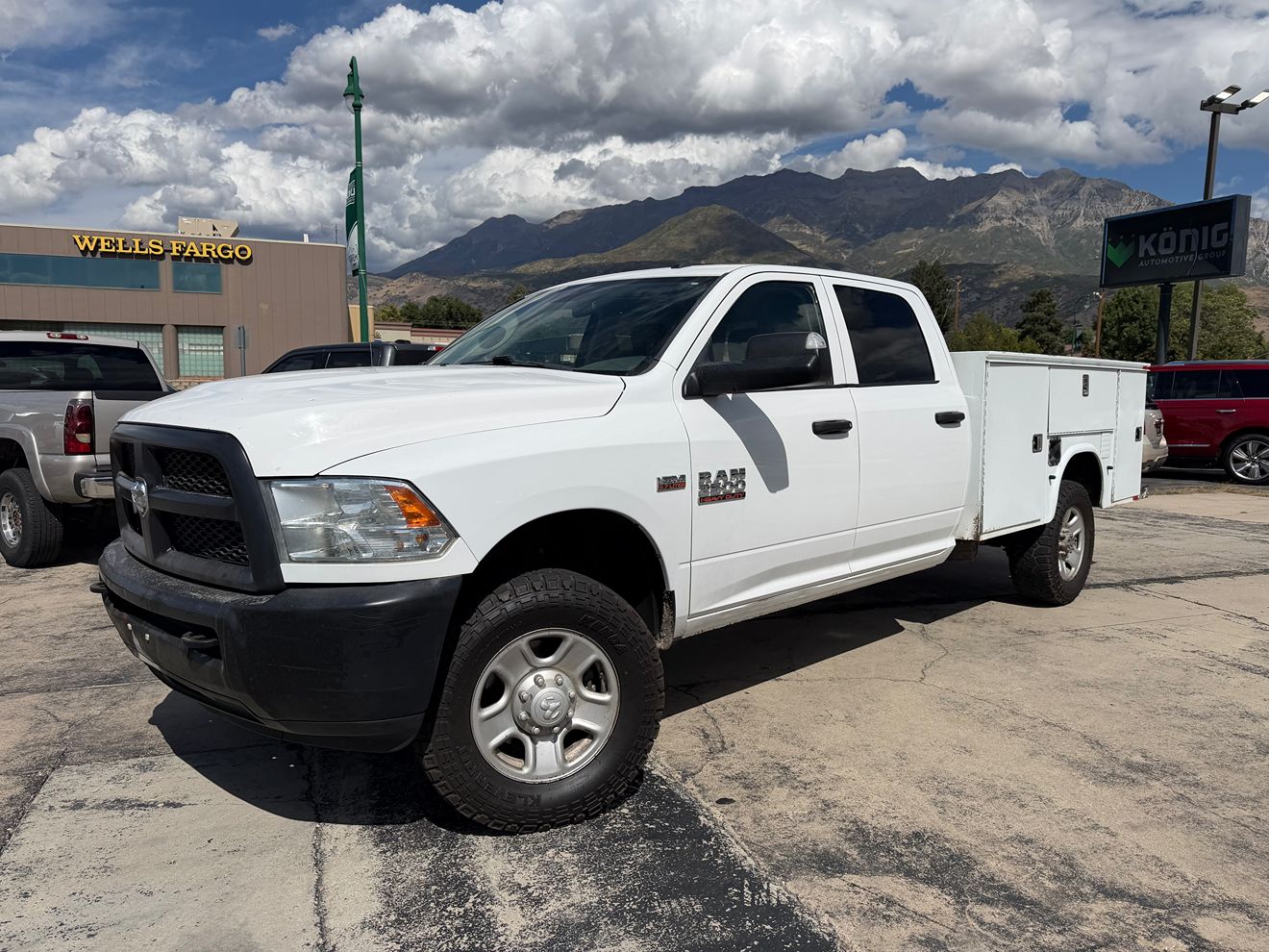 White 2017 RAM 2500 Pickup Truck  