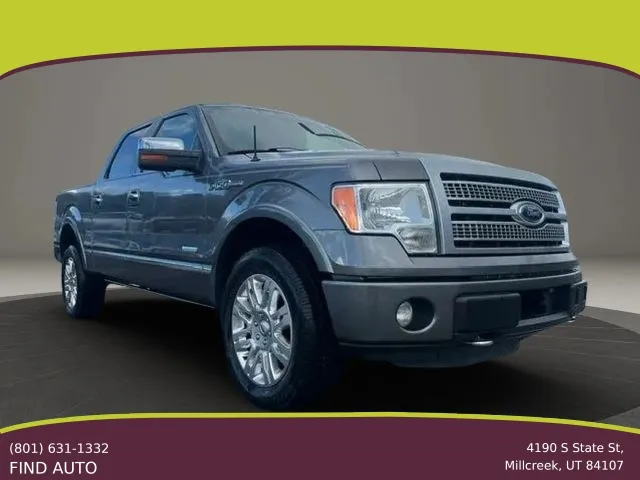 2012 Ford F150 SuperCrew Cab Platinum Pickup 4D 5 1/2 ft