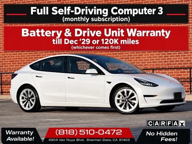 2022 Tesla Model 3 Long Range
