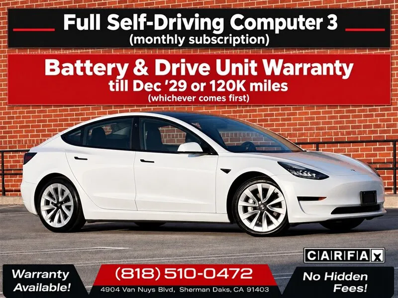 2022 Tesla Model 3 Long Range Long Range