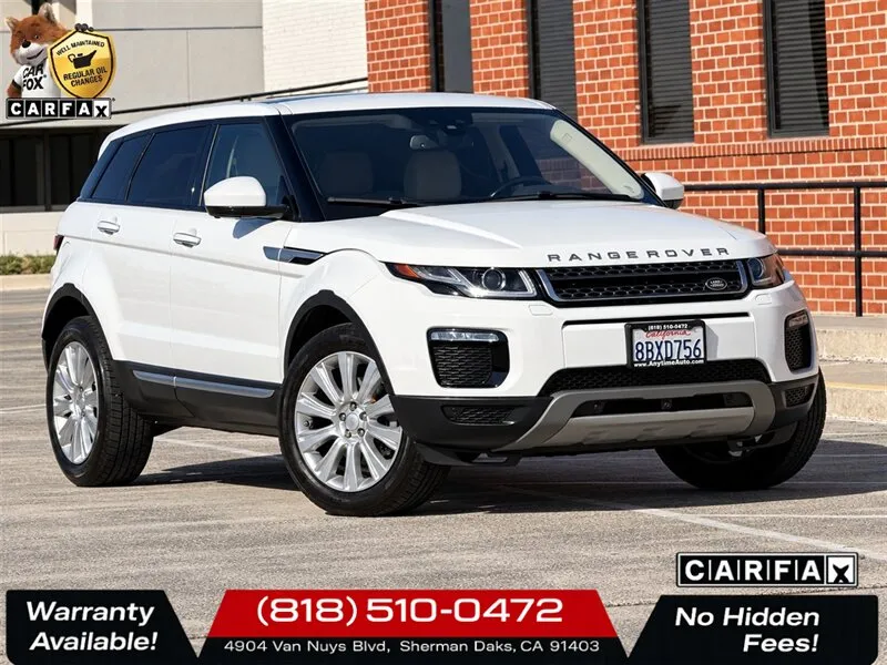2018 Land Rover Range Rover Evoque HSE HSE