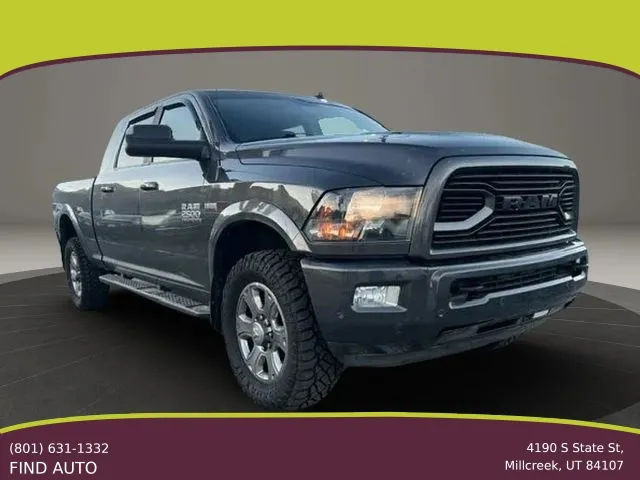 2018 Ram 2500 Mega Cab