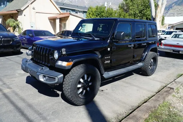 2018 Jeep Wrangler Unlimited All New Sahara Sport Utility 4D