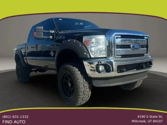 2015 Ford F350 Super Duty Crew Cab Lariat Pickup 4D 6 3/4 ft
