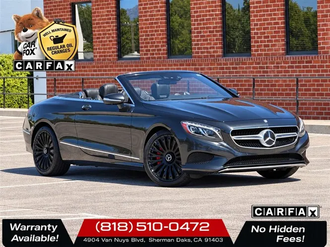 2017 Mercedes-Benz S 550
