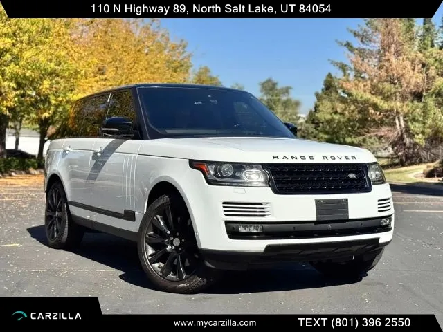 2016 Land Rover Range Rover Supercharged Sport Utility 4D