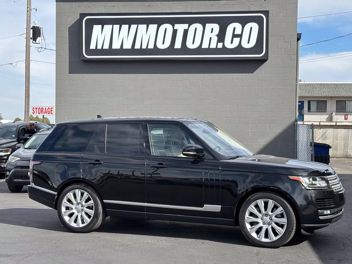 2016 Land Rover Range Rover 5.0L V8 Supercharged