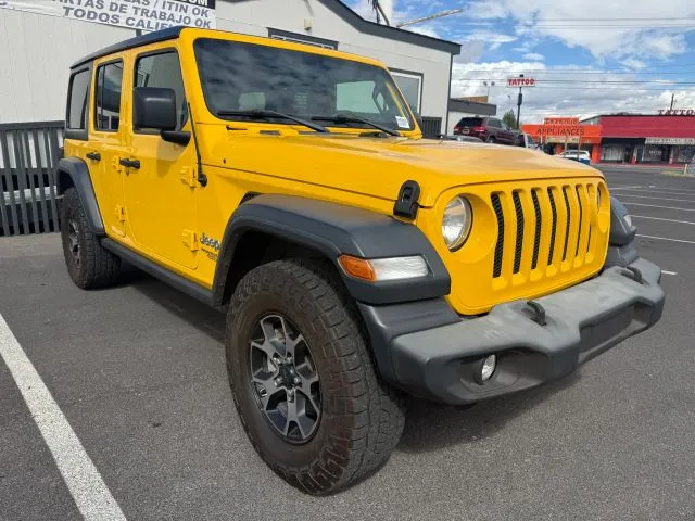 2018 Jeep Wrangler Unlimited All New Sport S Sport Utility 4D