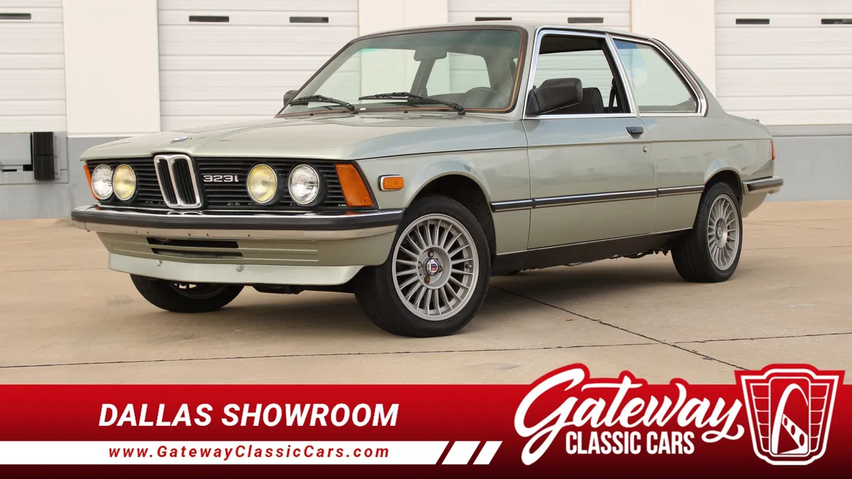 1983 BMW 323i E21 Euro Spec Coupe