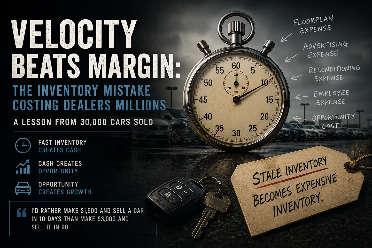 Velocity Beats Margin: The Inventory Mistake Costing Dealers Millions
